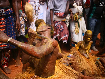 Benin voodoo festival in Benin