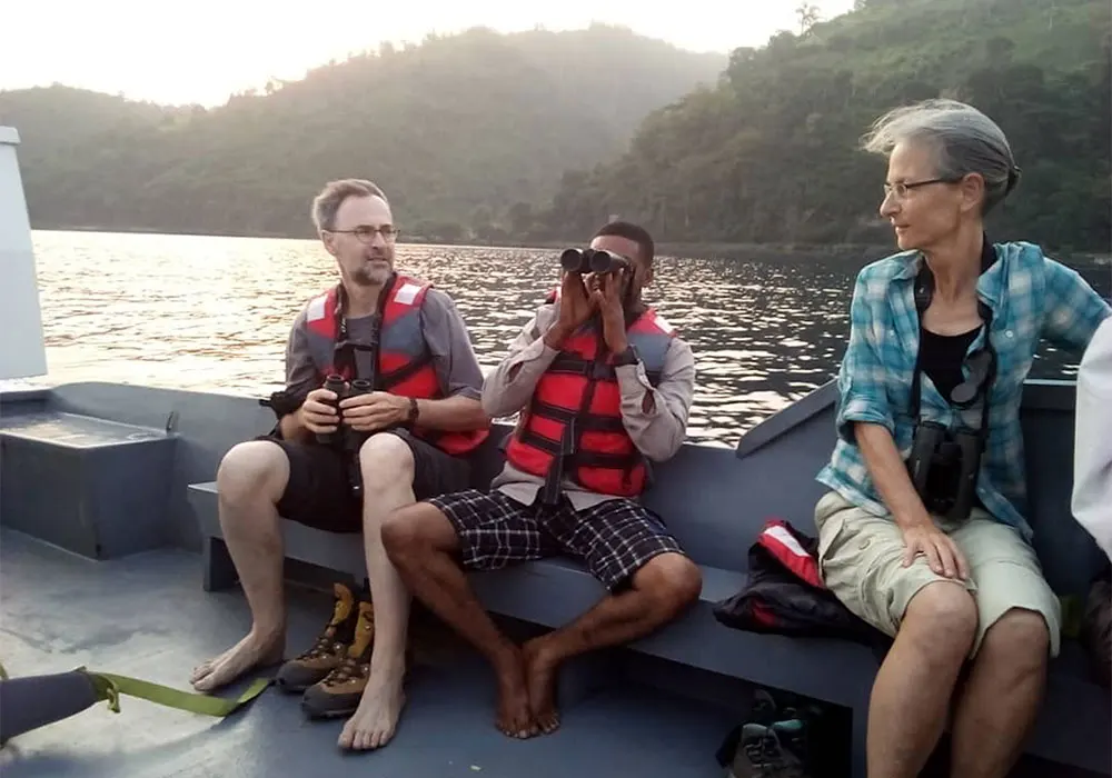 People on a boat