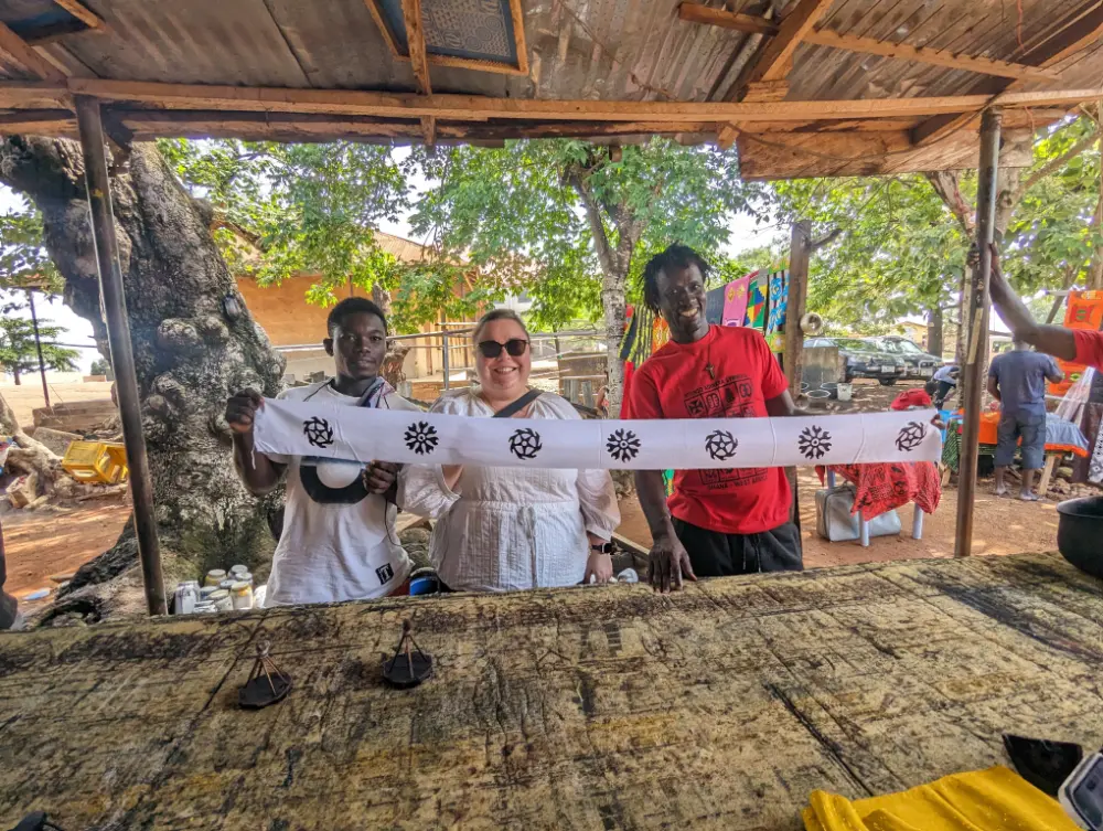 Try Kente Weaving in Bonwire