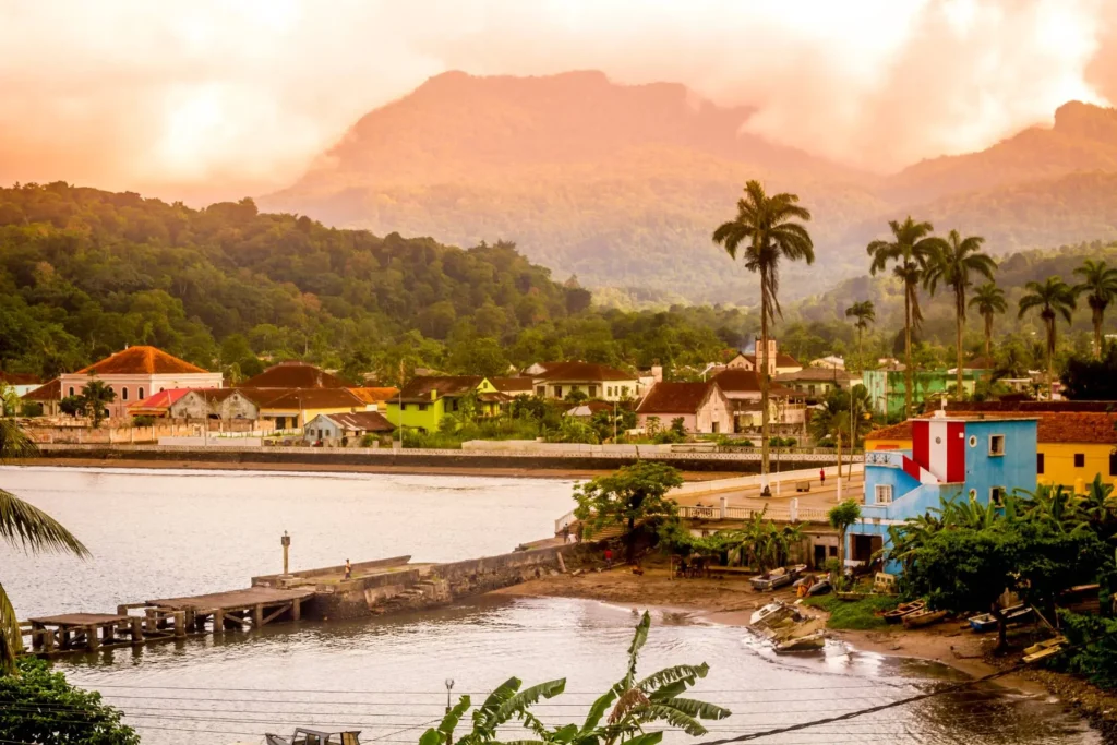 Santo Antonio Principe Island Capital smallest in world