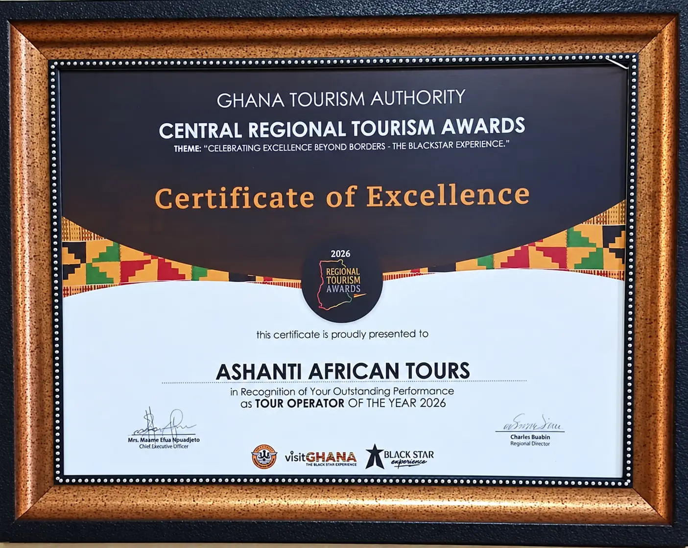 Central Region Tour Operator of the Year 2026